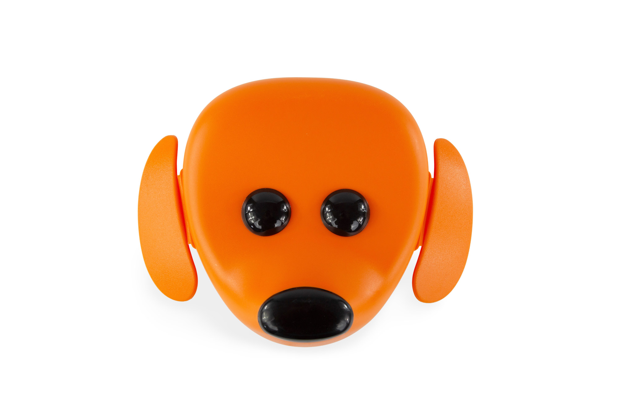 IKEA SMASKA Brotdose in Hundekopfform - orange