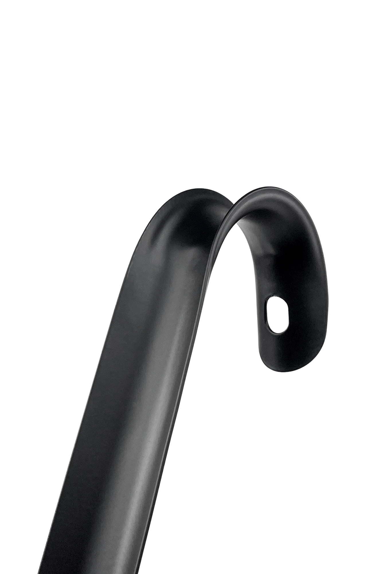 IKEA OMTÄNKSAM Schuhlöffel anthrazith 80 cm lang Stahl Schuhanzieher