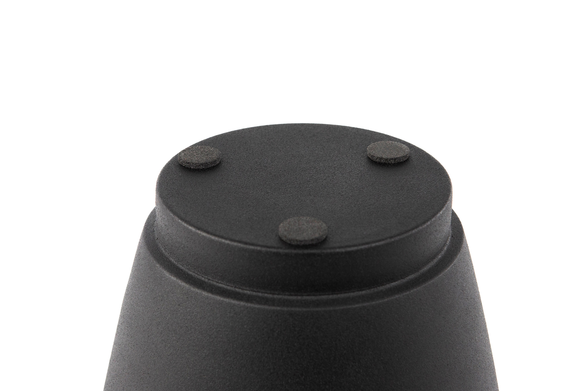 Trautesheim® Metall Blumentopf OPAL schwarz, zwei Größen oder als Set