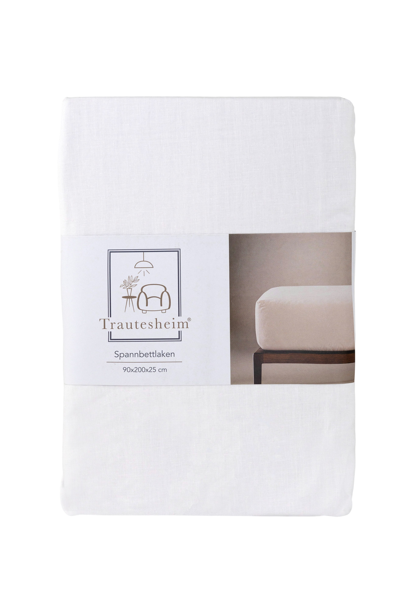 Trautesheim Spannbettlaken 90 x 200 x 25 cm, verschiedene Farben