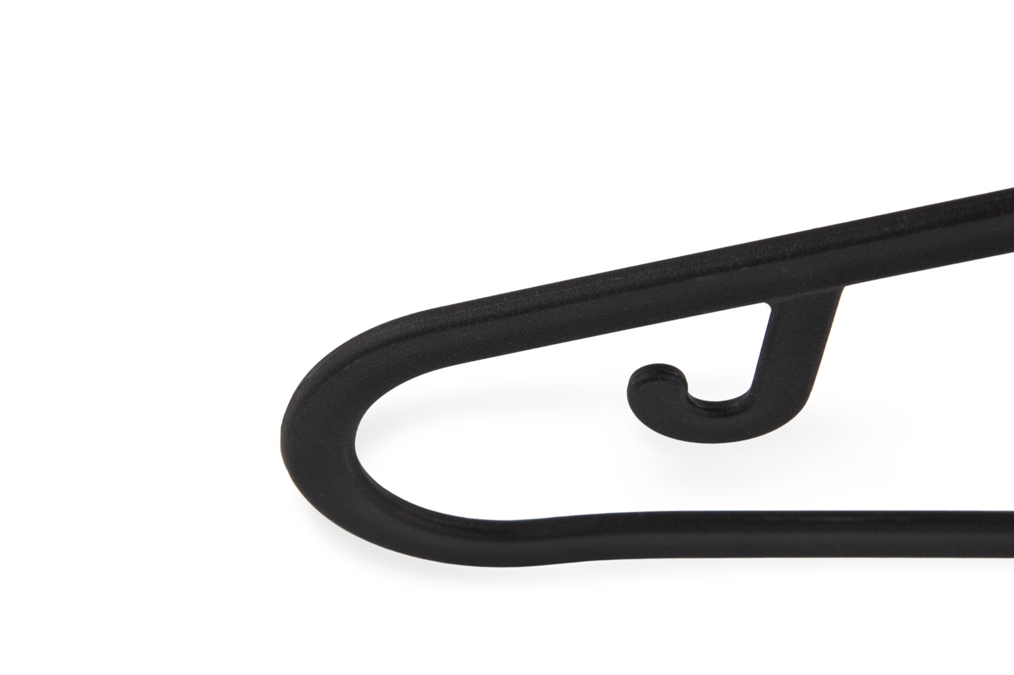 IKEA SPRUTTIG Kleiderbügel aus schwarzem Kunststoff, 10 20 oder 30 Stück