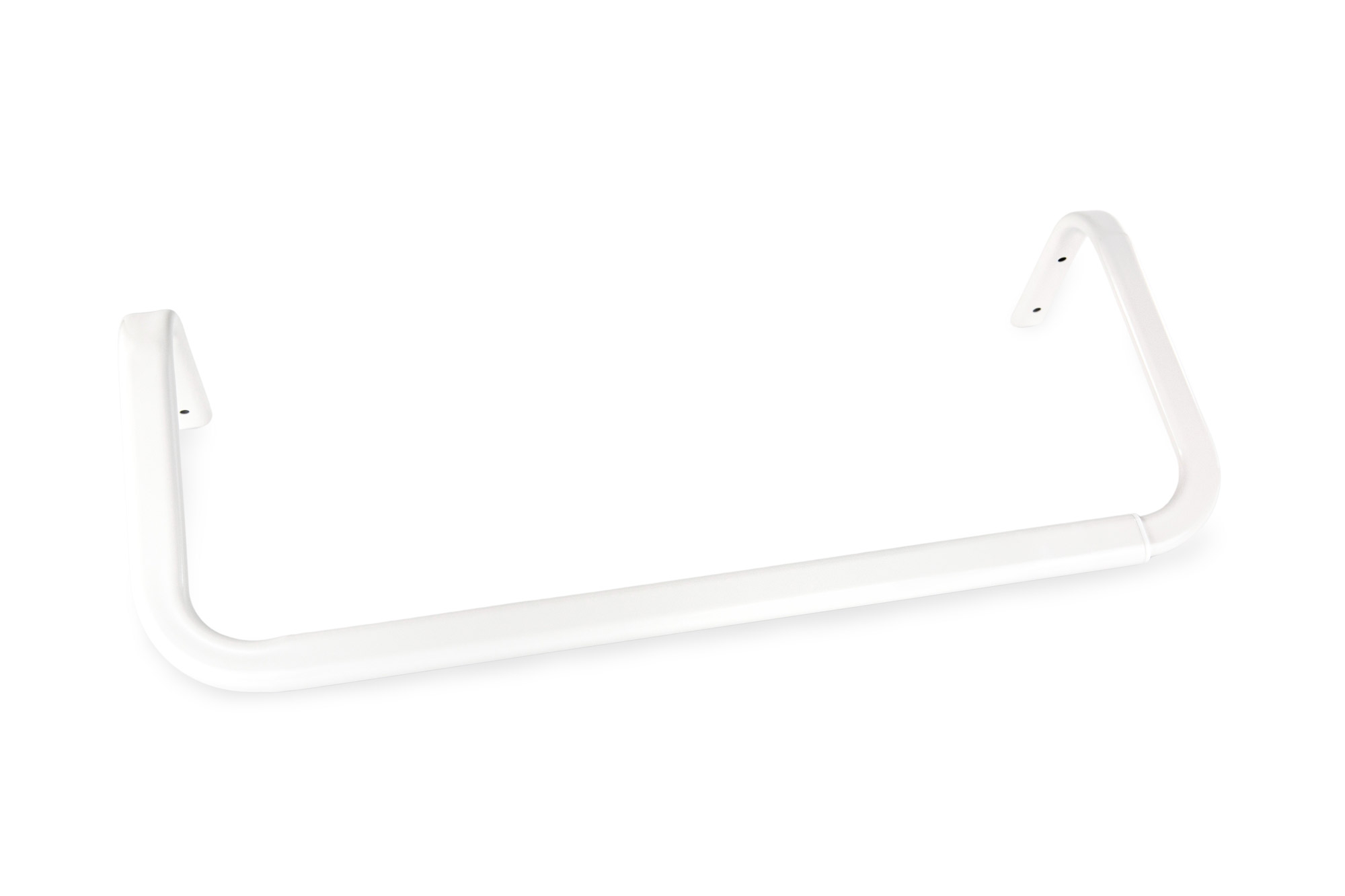 IKEA MULIG verstellbare Kleiderstange in Weiß für Wandmontage