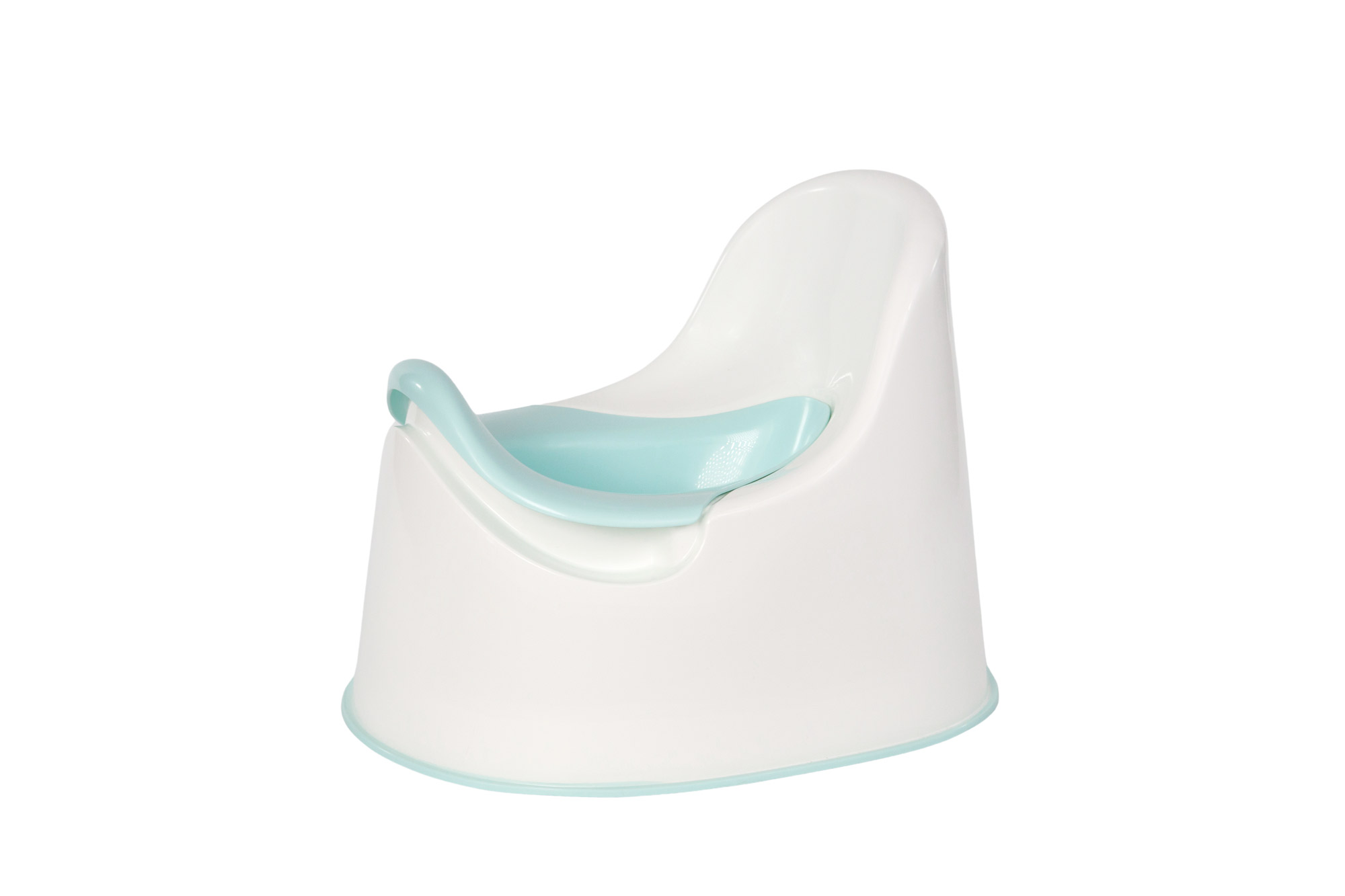 IKEA LOCKIG Töpfchen in weiß / türkis mit abnehmbarem Einsatz