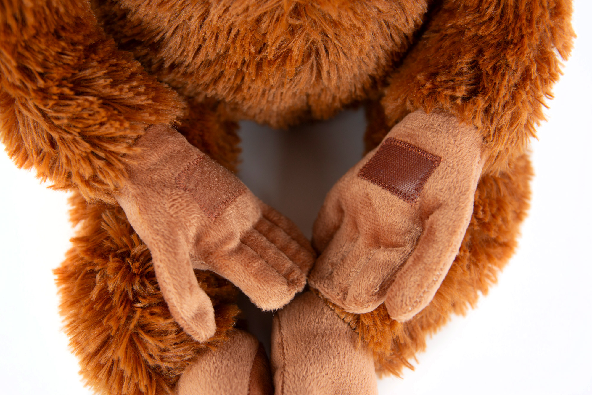 IKEA DJUNGELSKOG Stofftier Orang-Utan 66 cm mit Klettverschluss