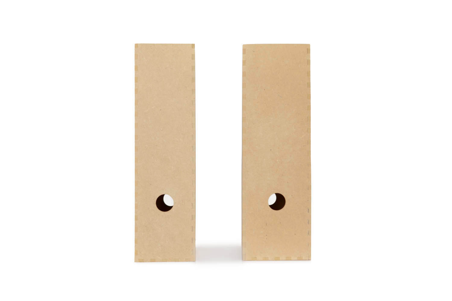 IKEA KNUFF Zeitschriftensammler aus Hartfaserplatte 2er Set