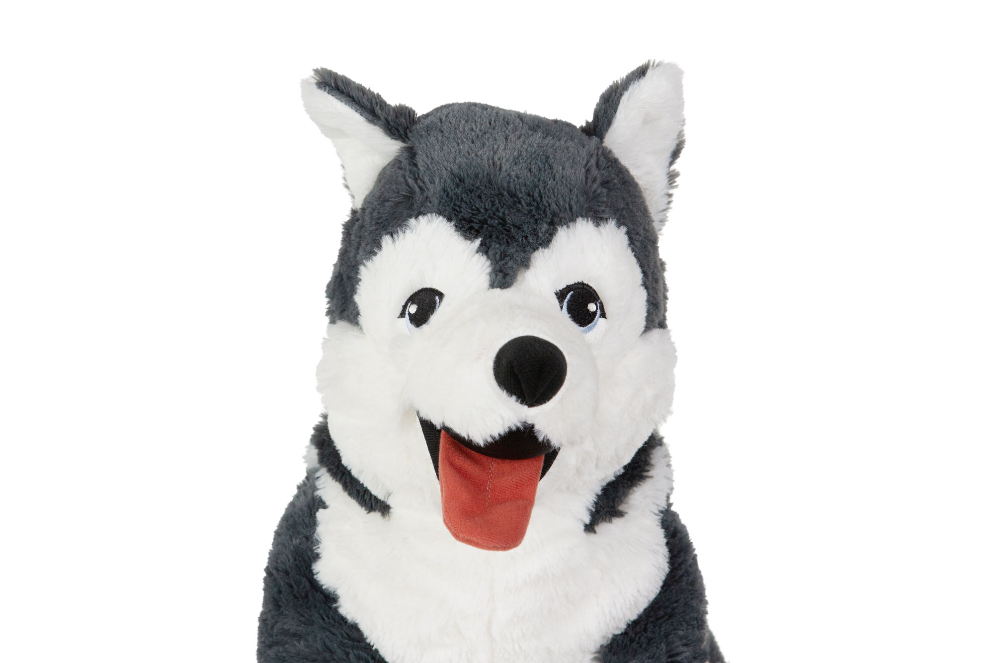 IKEA LIVLIG - Husky - grau - 57 cm