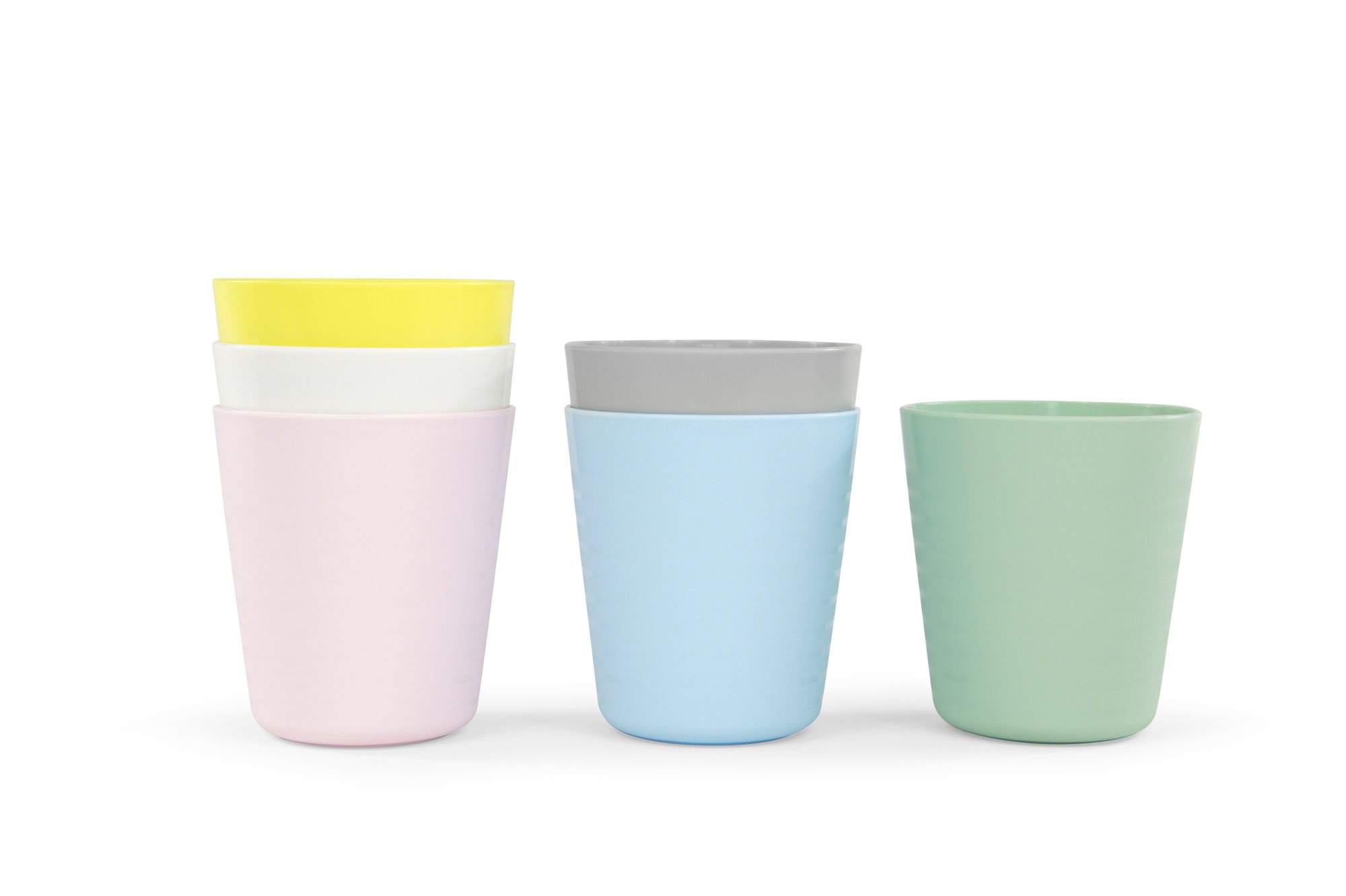 IKEA KALAS Kindergeschirr aus Kunststoff - pastellfarben