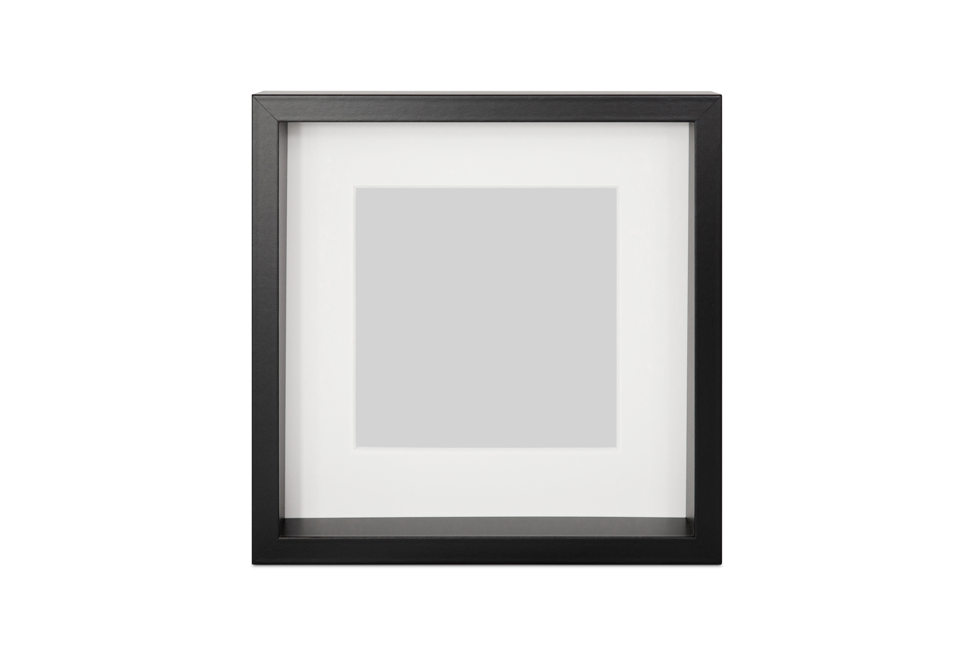 IKEA SANNAHED Bilder- /Objektrahmen inkl. Passepartout - schwarz oder weiß - zwei Größen