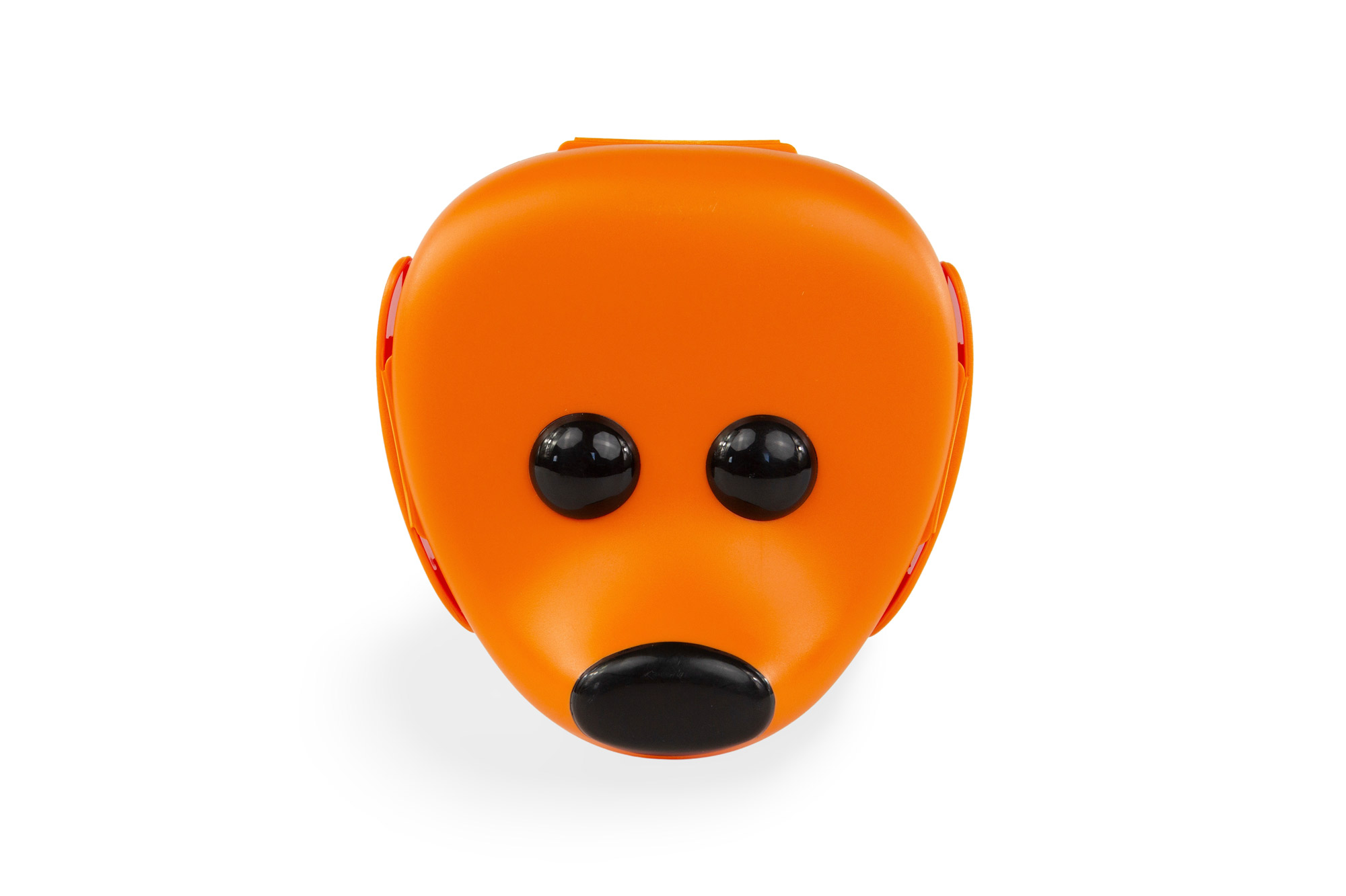 IKEA SMASKA Brotdose in Hundekopfform - orange