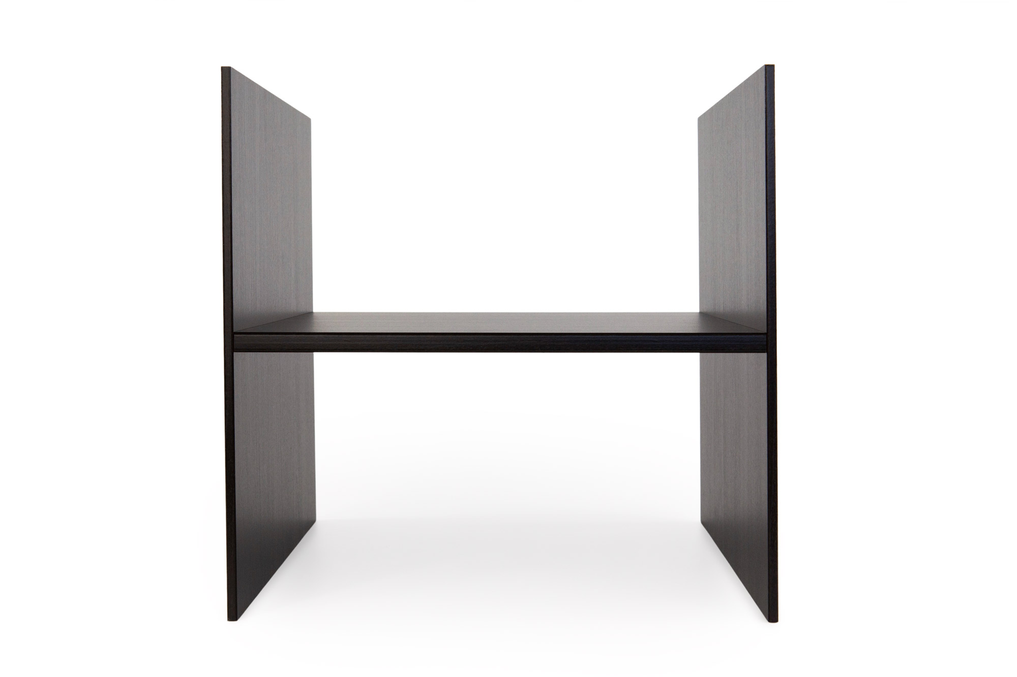 IKEA KALLAX Einsatz mit einem Boden in zwei Farben, 33 x 33 x 36 cm