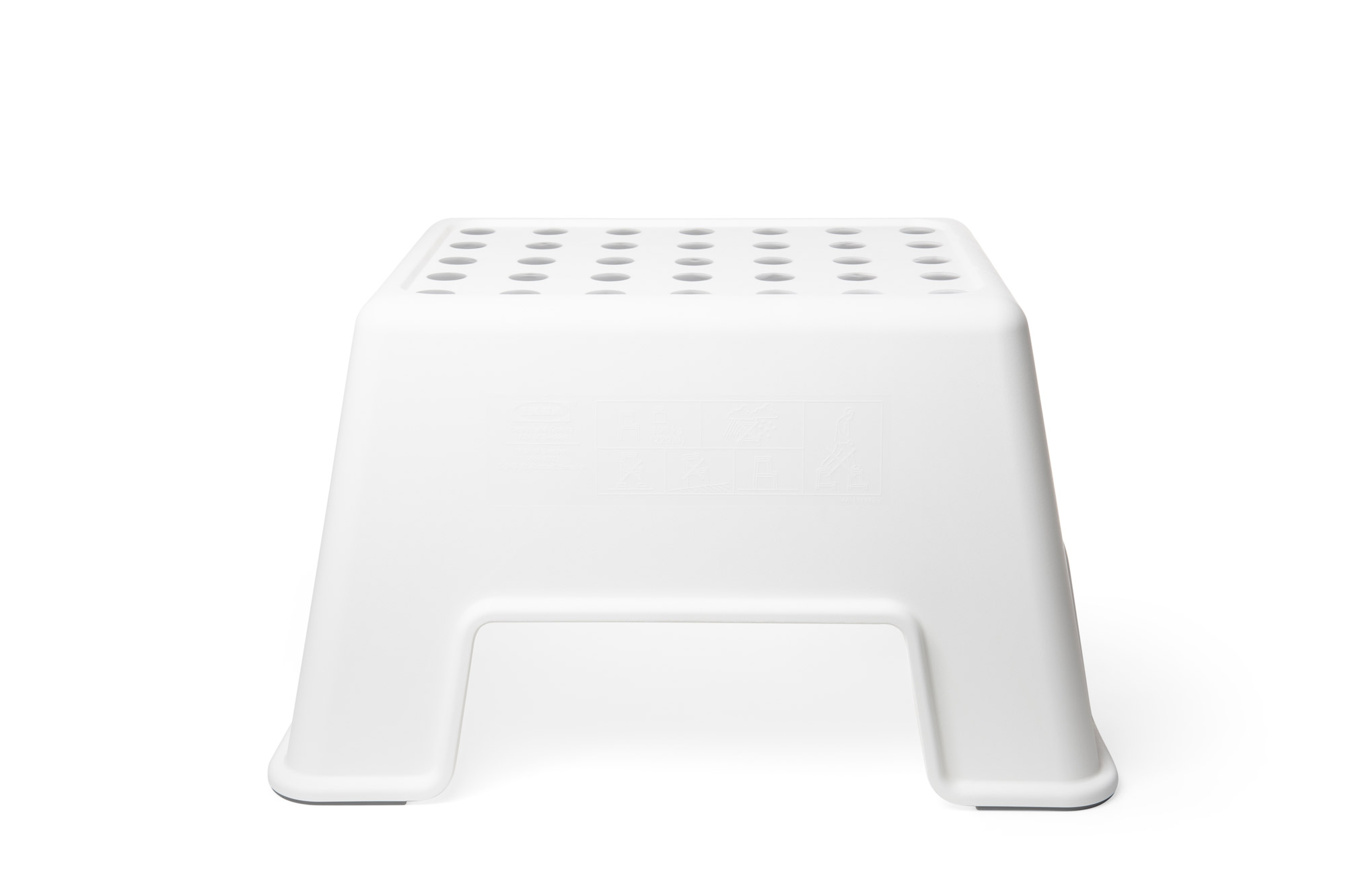 IKEA BOLMEN Tritthocker - schwarz oder weiß