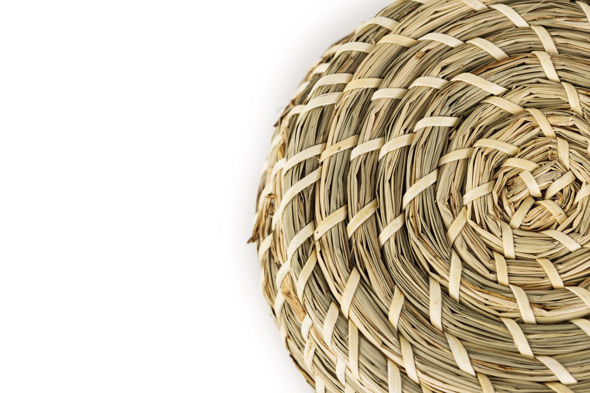 IKEA FRYKEN Korb mit Deckel 3er-Set aus Seegras, handgemacht