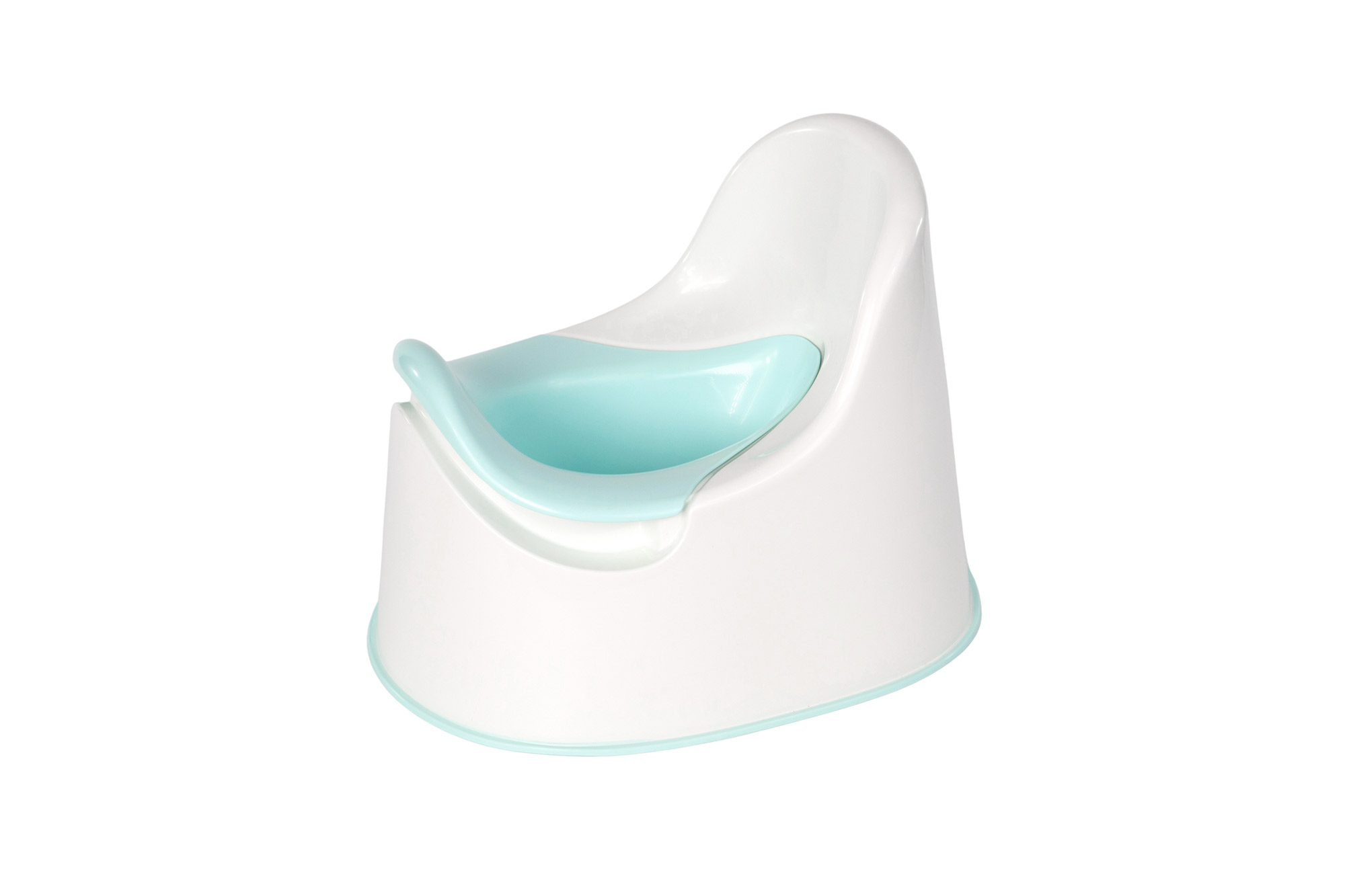 IKEA LOCKIG Töpfchen in weiß / türkis mit abnehmbarem Einsatz