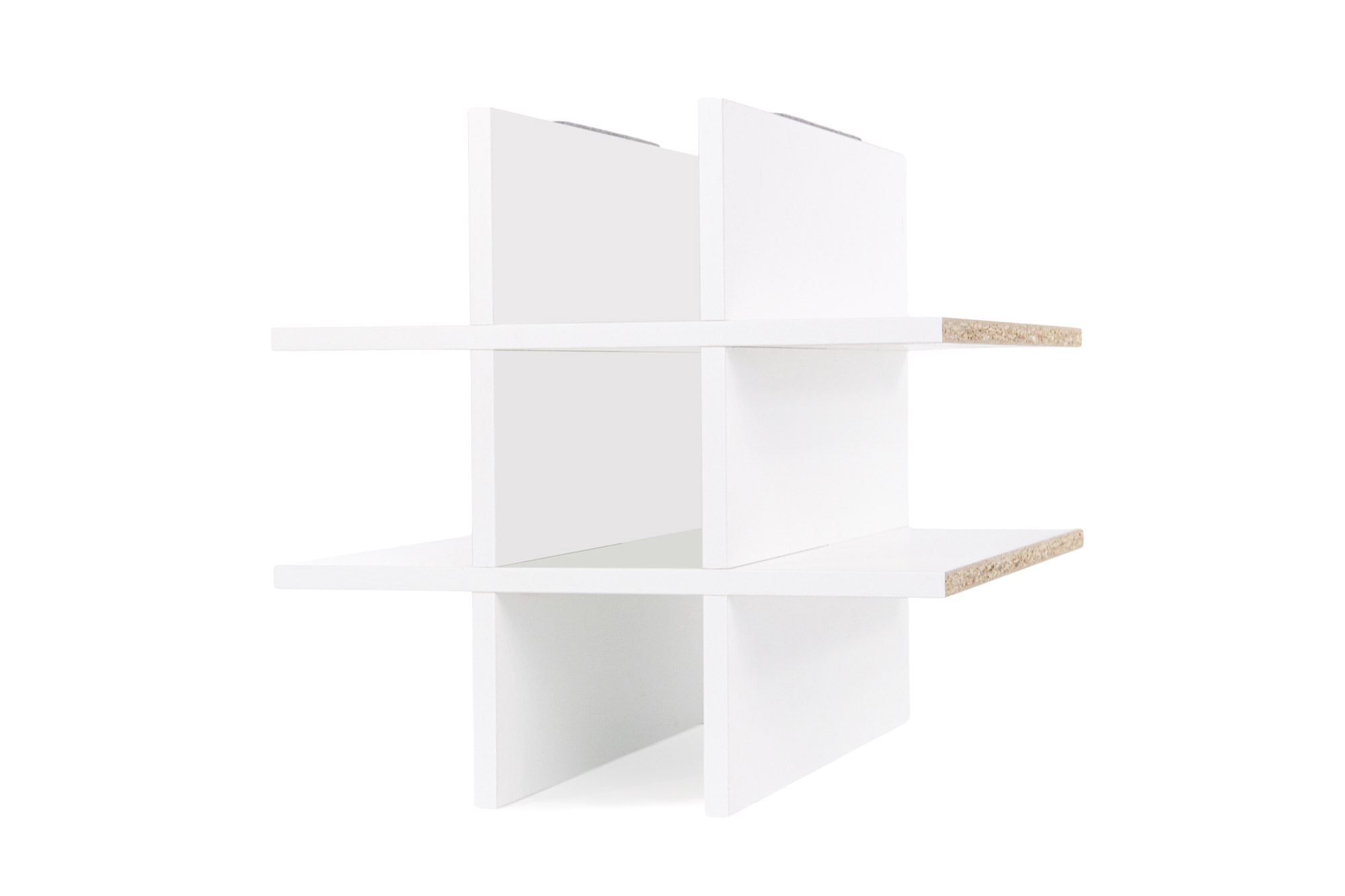 IKEA KALLAX Einsatz für 9 Flaschen, weiß, 33 x 33 x 37 cm