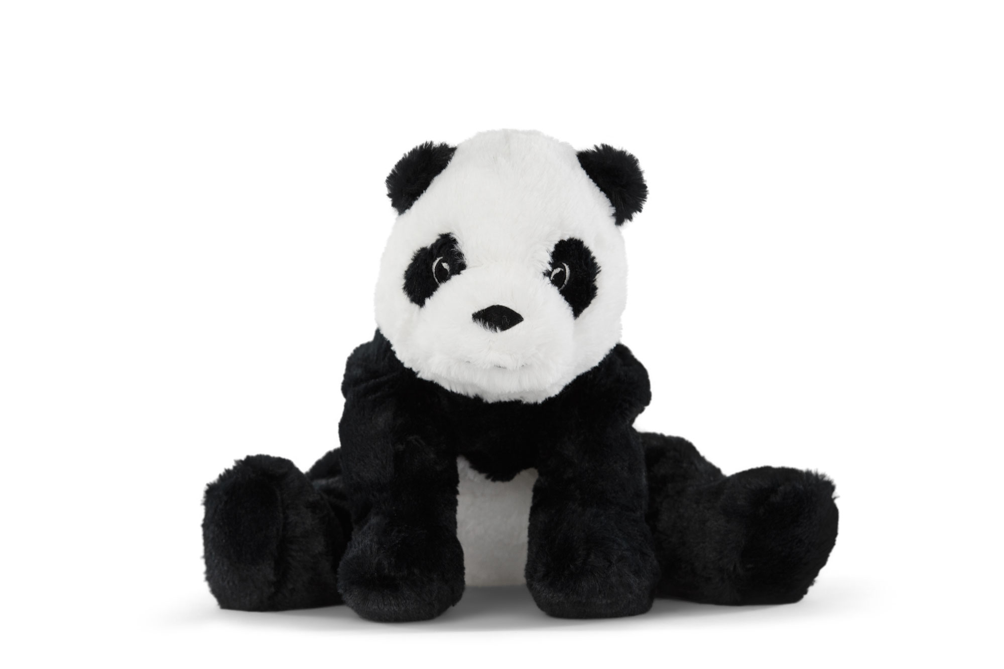 IKEA KRAMIG Panda Stofftier - schwarz weiß - 30 cm