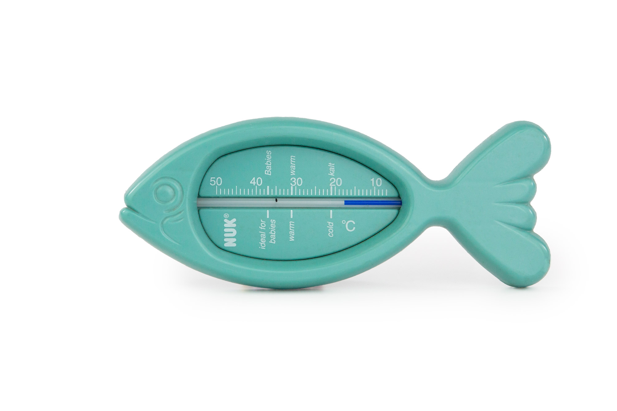 NUK Badethermometer in Fisch-Form in zwei Farben