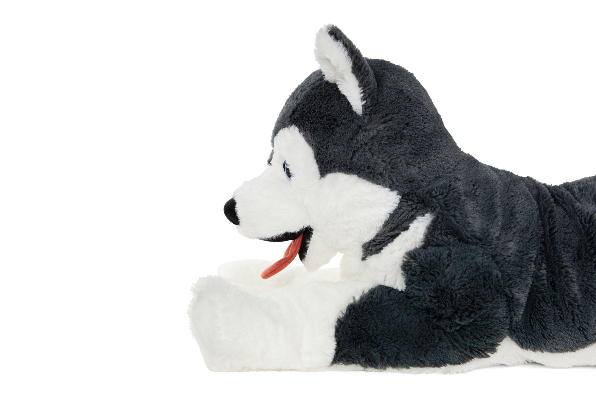 IKEA LIVLIG - Husky - grau - 57 cm