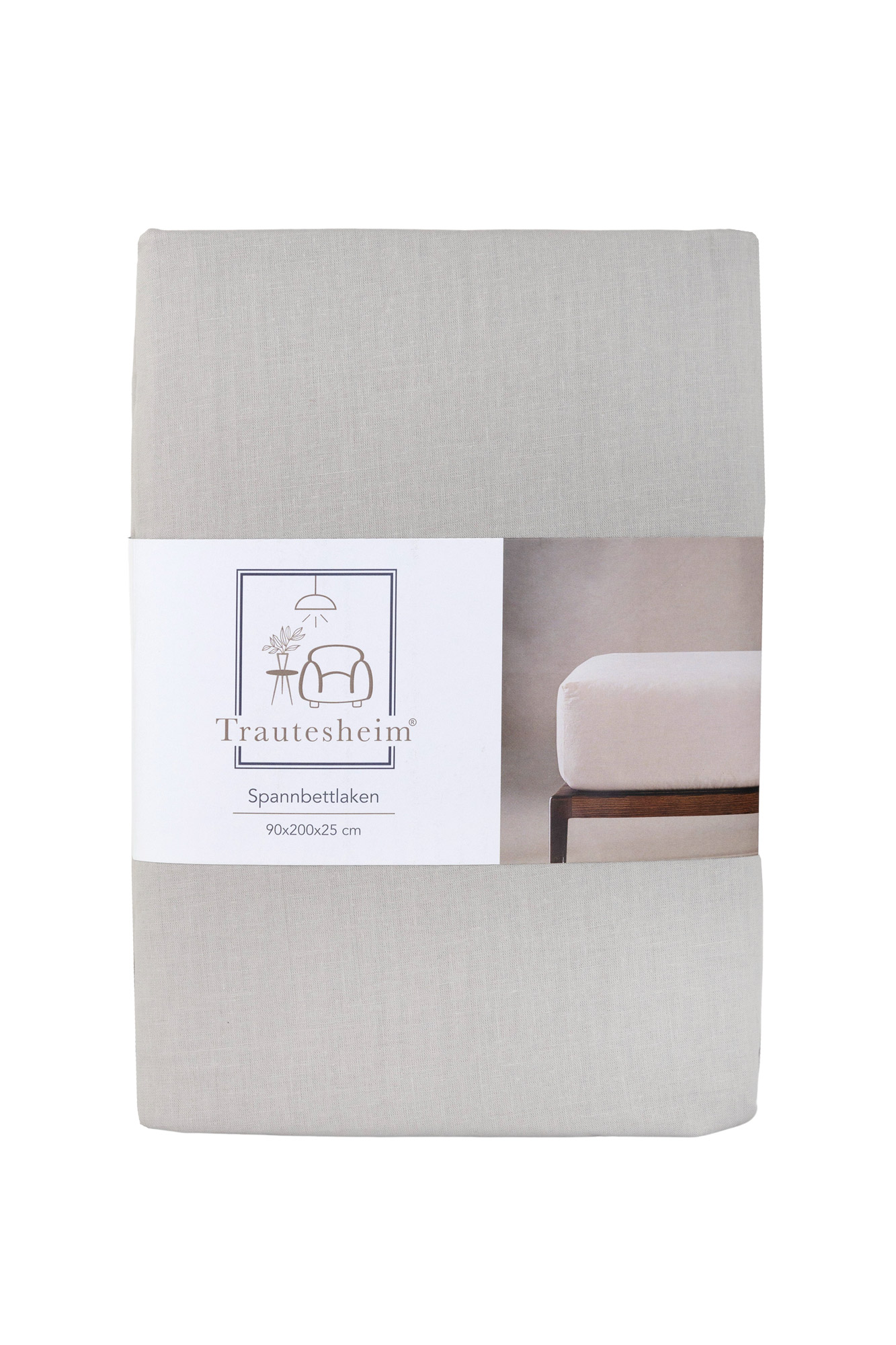 Trautesheim Spannbettlaken 90 x 200 x 25 cm, verschiedene Farben