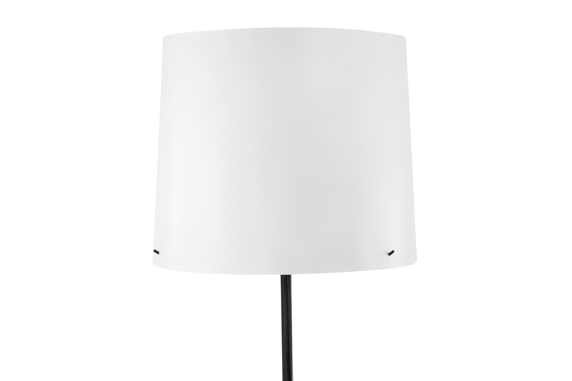 Ikea "Barlast" Standleuchte, Stehlampe 150 cm schwarz/weiß