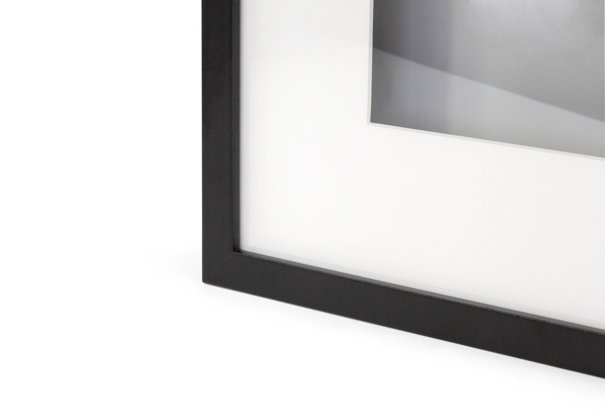 IKEA SANNAHED Bilder- /Objektrahmen inkl. Passepartout - schwarz oder weiß - zwei Größen