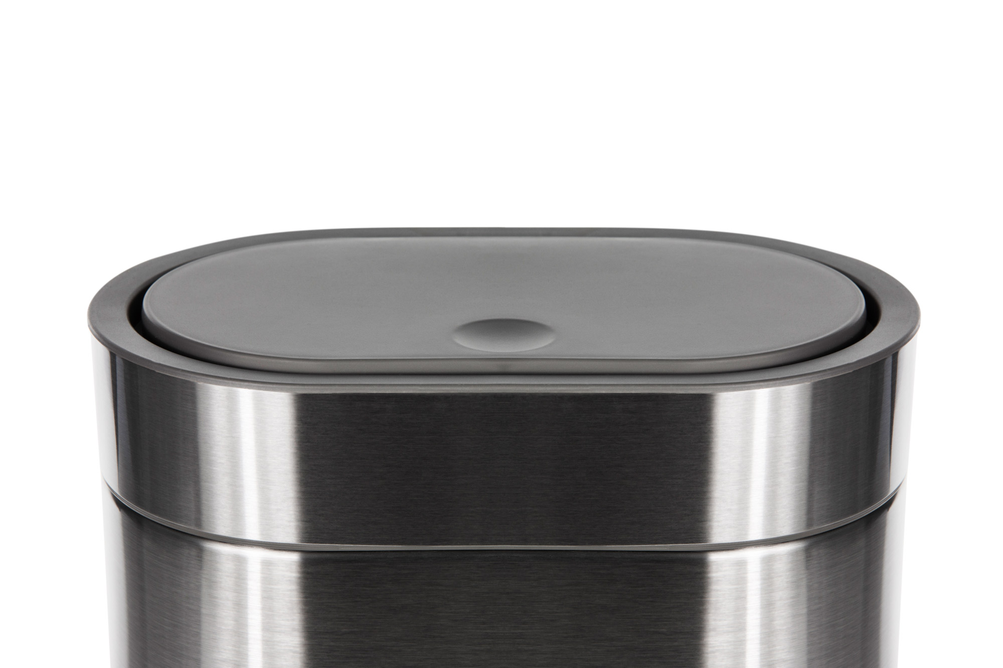 IKEA BROGRUND Mülleimer mit Deckel - 4 Liter - Edelstahl oder schwarz