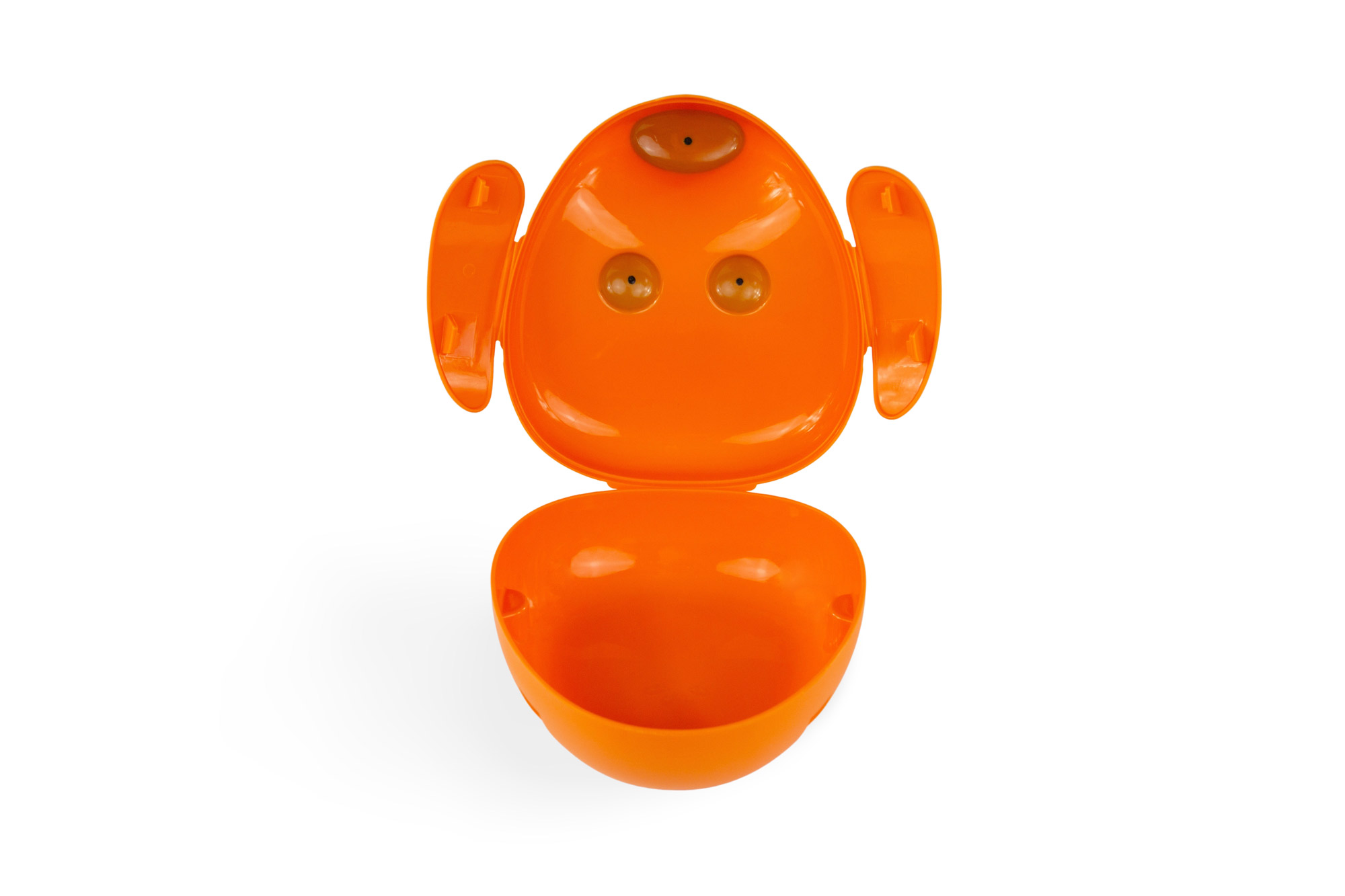 IKEA SMASKA Brotdose in Hundekopfform - orange