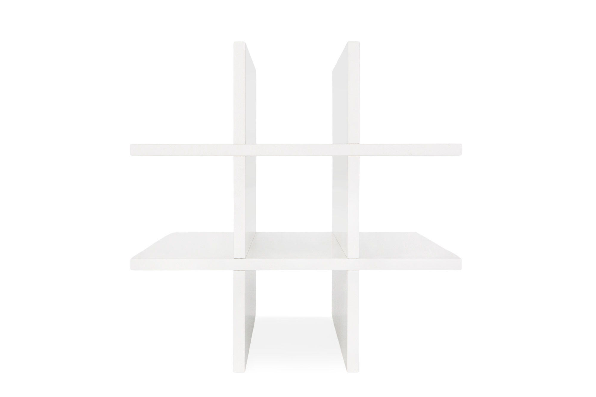 IKEA KALLAX Einsatz für 9 Flaschen, weiß, 33 x 33 x 37 cm