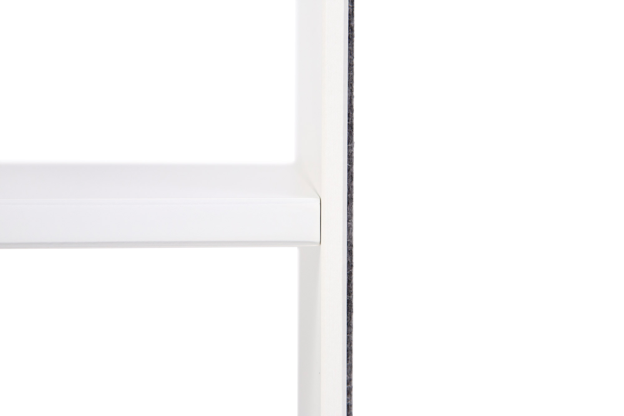 IKEA KALLAX Einsatz mit einem Boden in zwei Farben, 33 x 33 x 36 cm