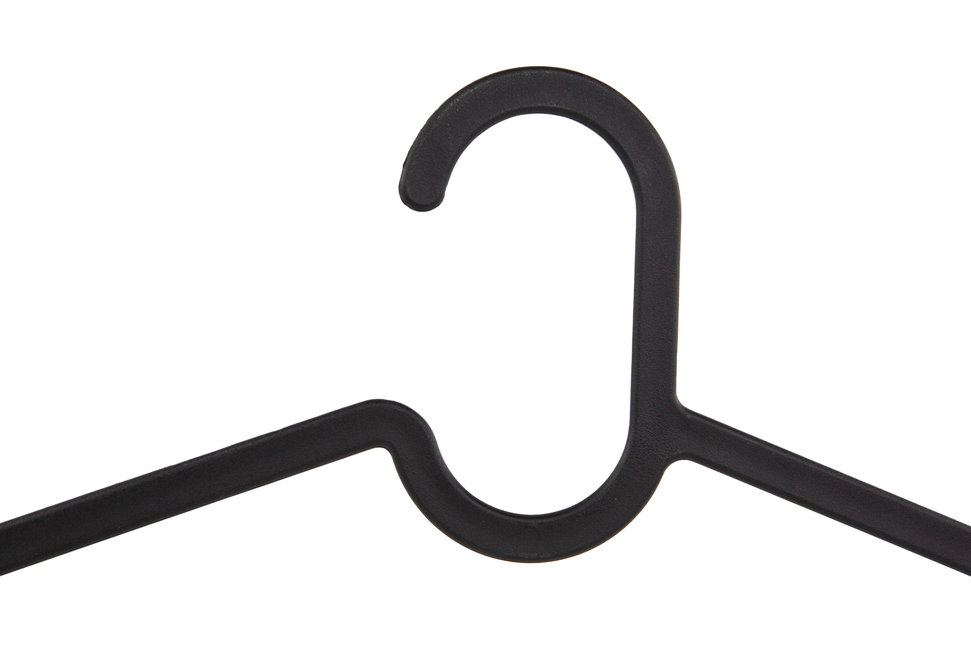 IKEA SPRUTTIG Kleiderbügel aus schwarzem Kunststoff, 10 20 oder 30 Stück